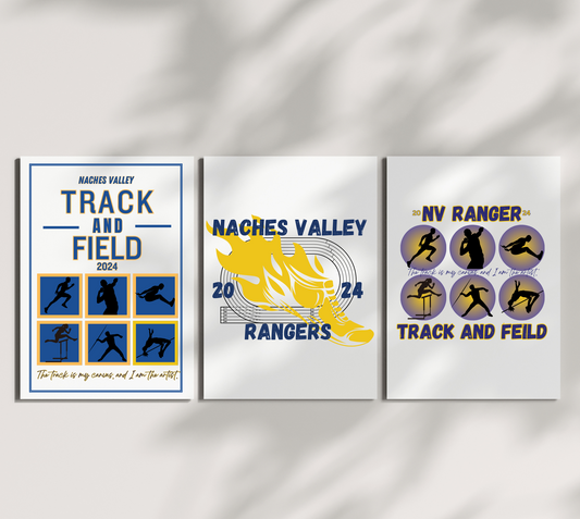 Naches Valley Track and Field T-Shirts